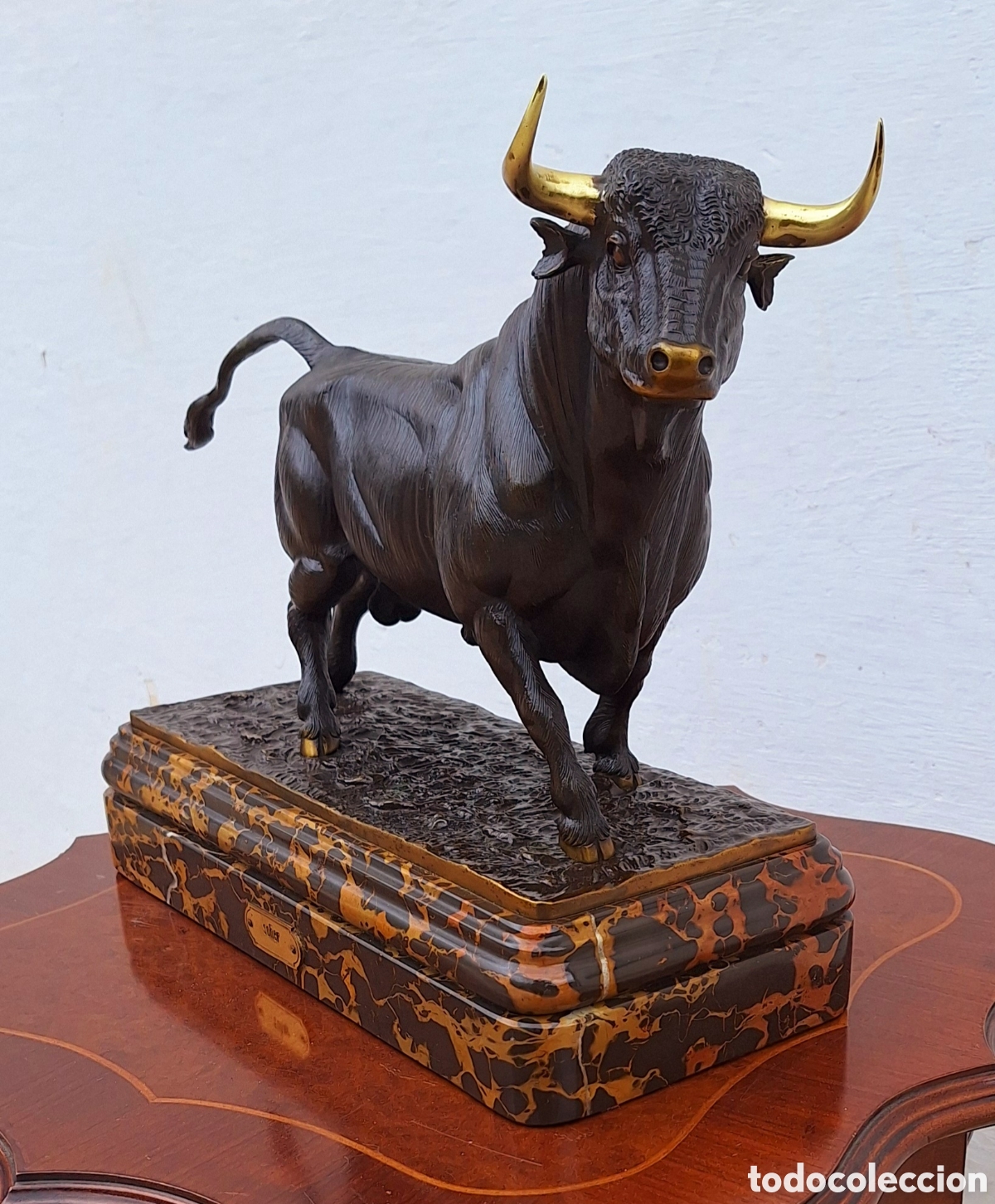 Antig&uuml;edades: Toro de bronce de Shoer - Foto 4