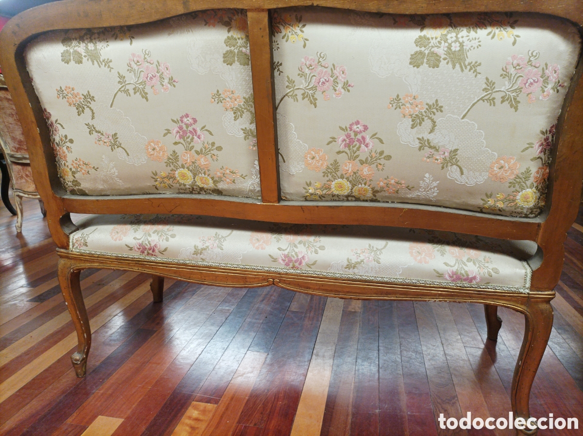 Antig&uuml;edades: Sill&oacute;n dos plazas antiguo - Foto 8