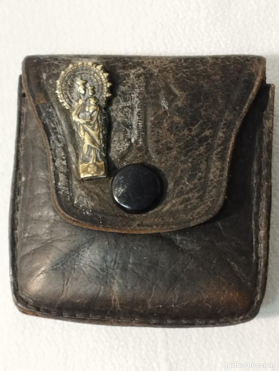 Antig&uuml;edades: PLACA DE LA VIRGEN DEL PILAR CON SU ESTUCHE - Foto 6