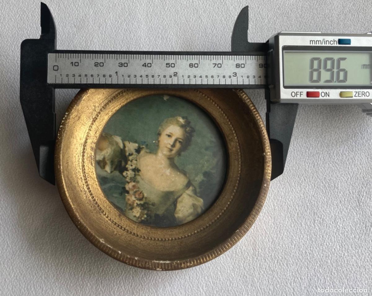 Antig&uuml;edades: Dos Marcos dorado peque&ntilde;o - Foto 6