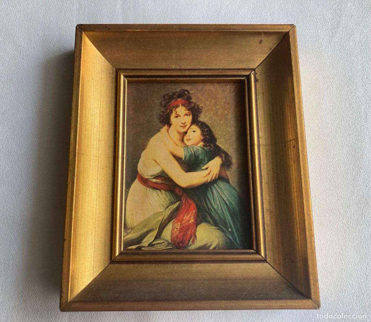 Antig&uuml;edades: Marco dorado peque&ntilde;o - Foto 2