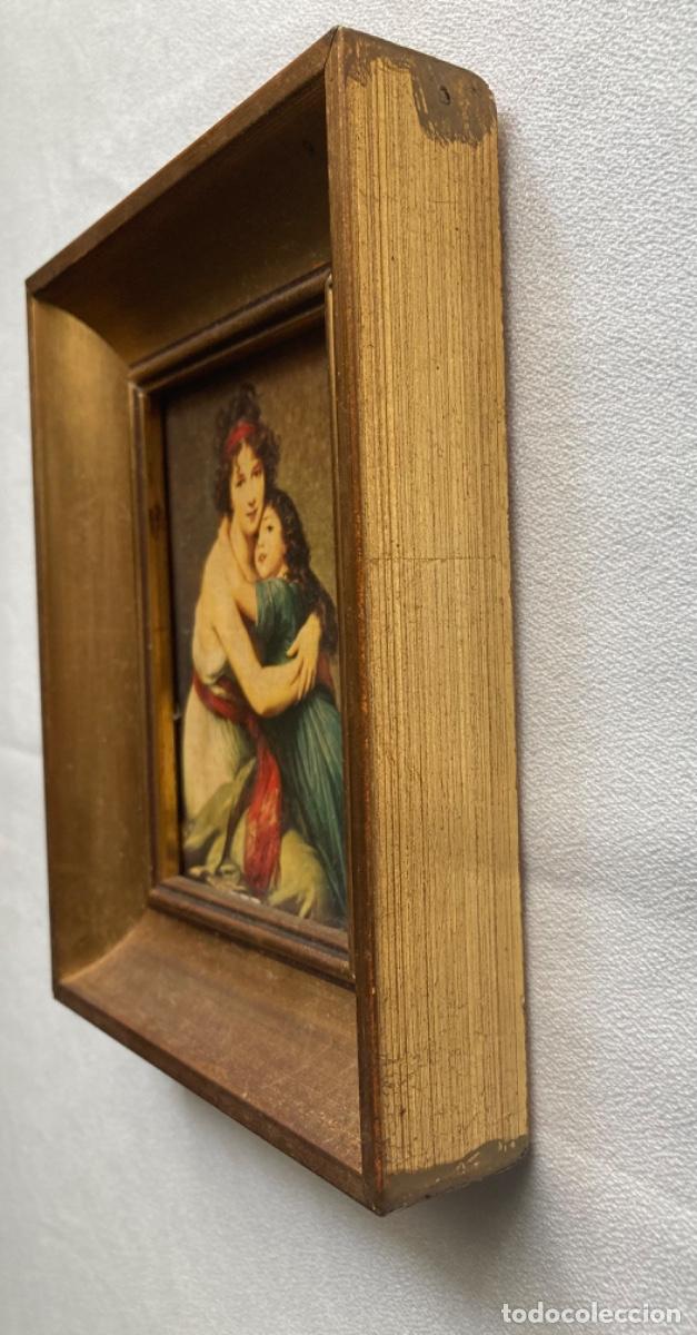 Antig&uuml;edades: Marco dorado peque&ntilde;o - Foto 3