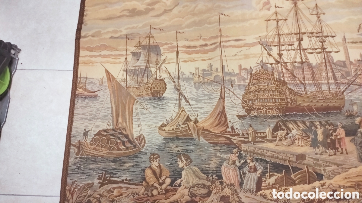 Antig&uuml;edades: Tapiz antiguo - Foto 7