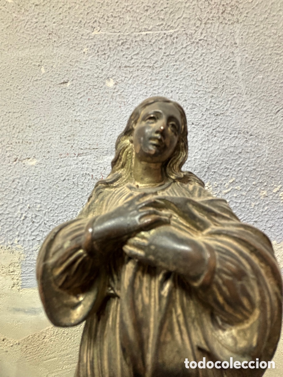 Antig&uuml;edades: Bronce Inmaculada Concepci&oacute;n - Foto 3