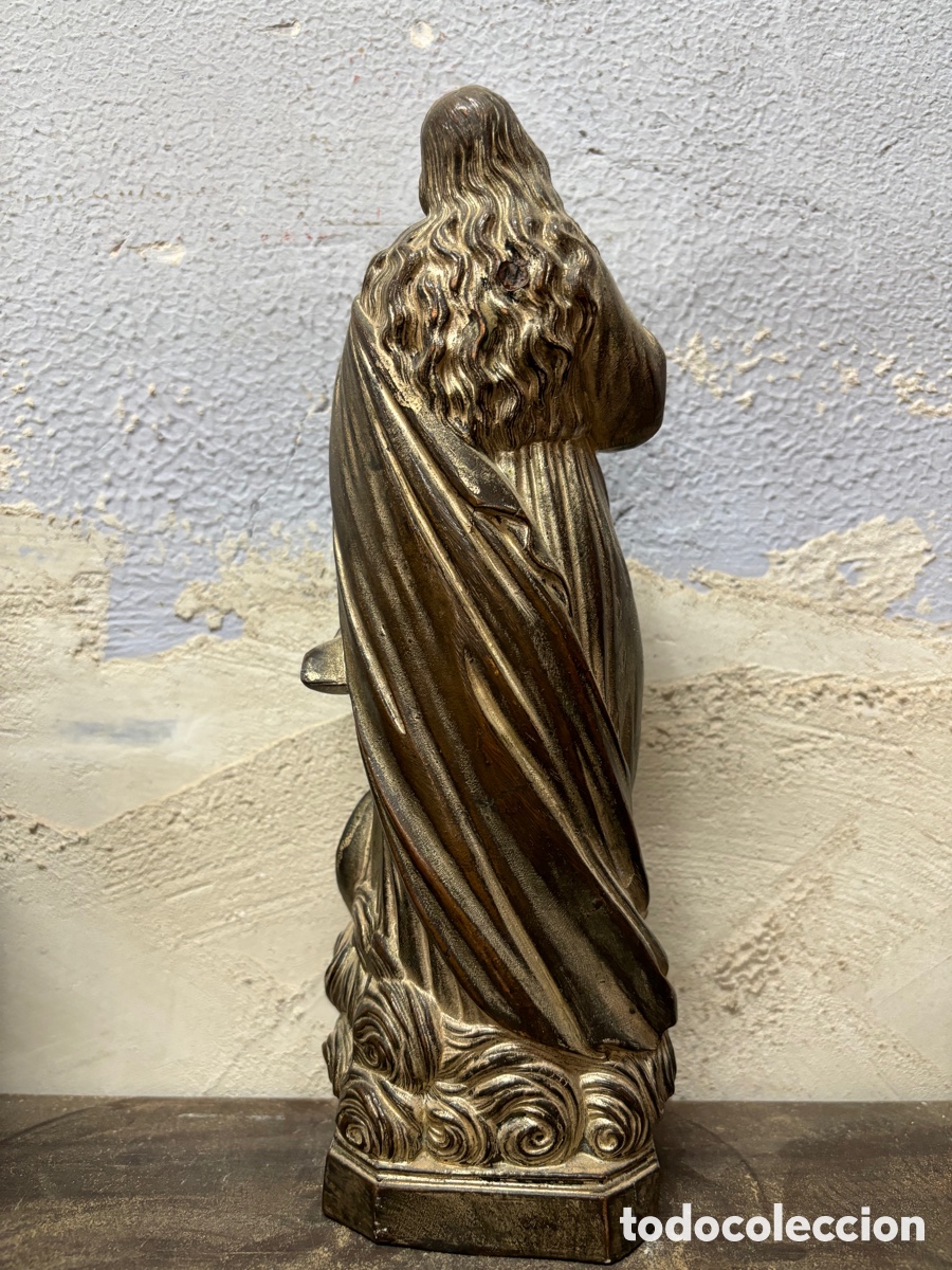Antig&uuml;edades: Bronce Inmaculada Concepci&oacute;n - Foto 4