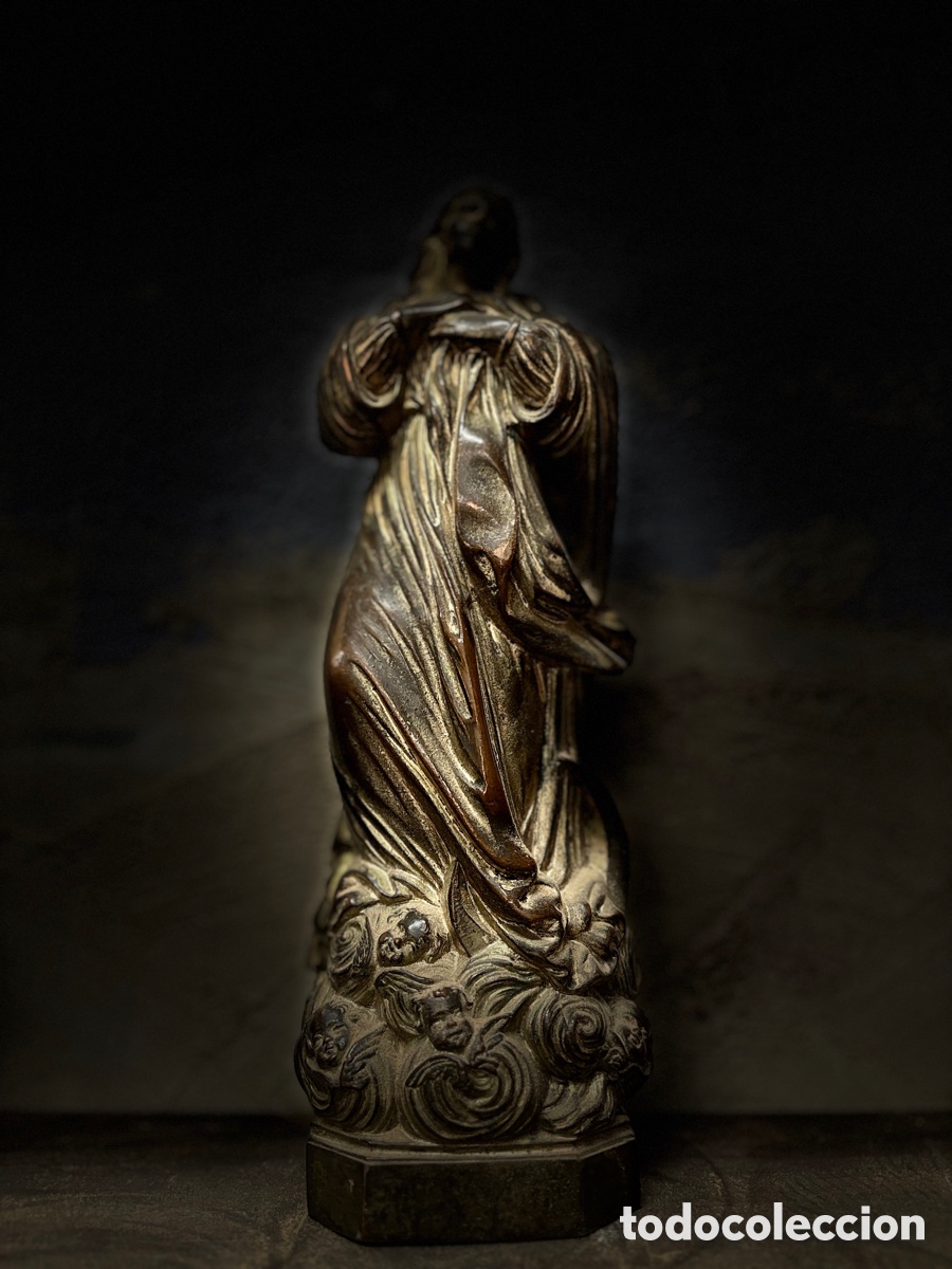 Antig&uuml;edades: Bronce Inmaculada Concepci&oacute;n - Foto 6