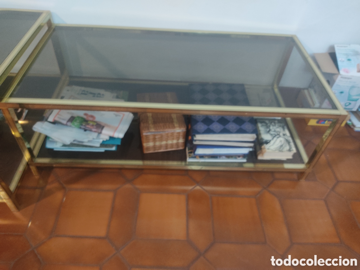 Antig&uuml;edades: Mesa cristal (2 unidades) - Foto 5