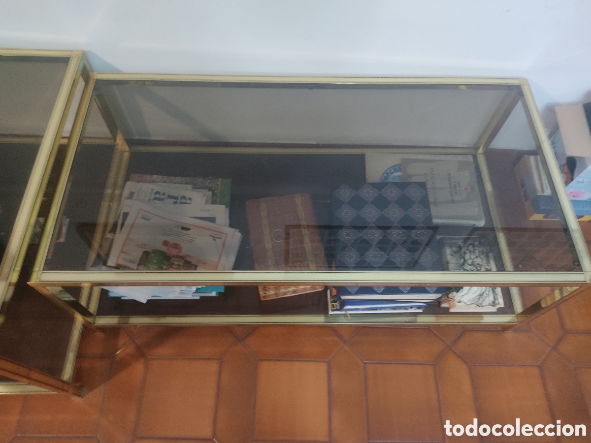 Antig&uuml;edades: Mesa cristal (2 unidades) - Foto 7
