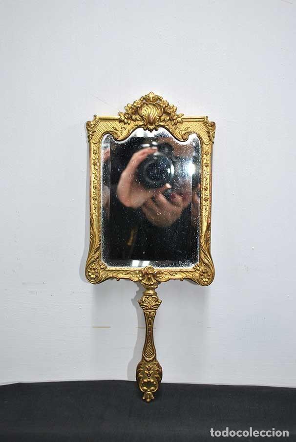 Antig&uuml;edades: ESPEJO DE TOCADOR ESTILO ISABELINO - Foto 1