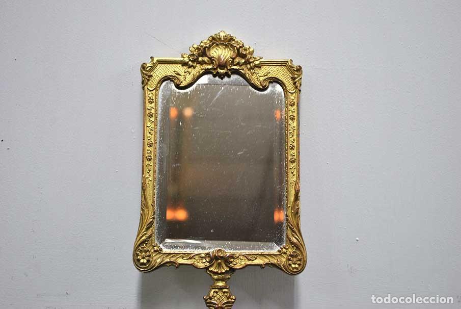 Antig&uuml;edades: ESPEJO DE TOCADOR ESTILO ISABELINO - Foto 3