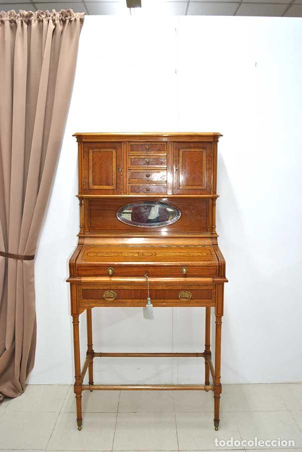 Antig&uuml;edades: ESCRITORIO ANTIGUO DE ESTILO MODERNISTA - Foto 1