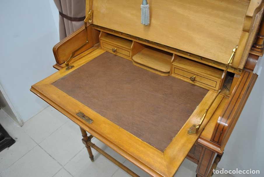 Antig&uuml;edades: ESCRITORIO ANTIGUO DE ESTILO MODERNISTA - Foto 7