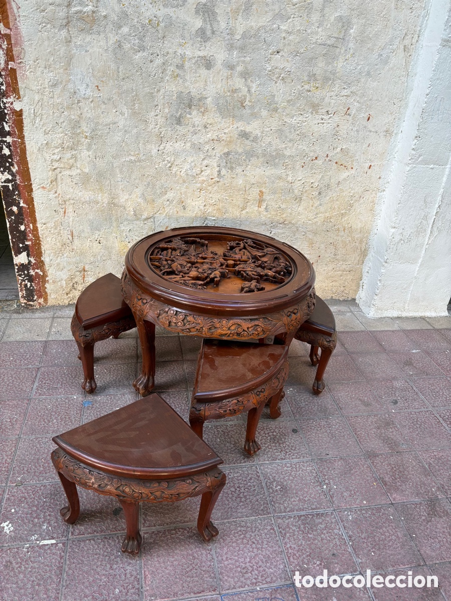 Antig&uuml;edades: Mesa baja Oriental - Foto 3