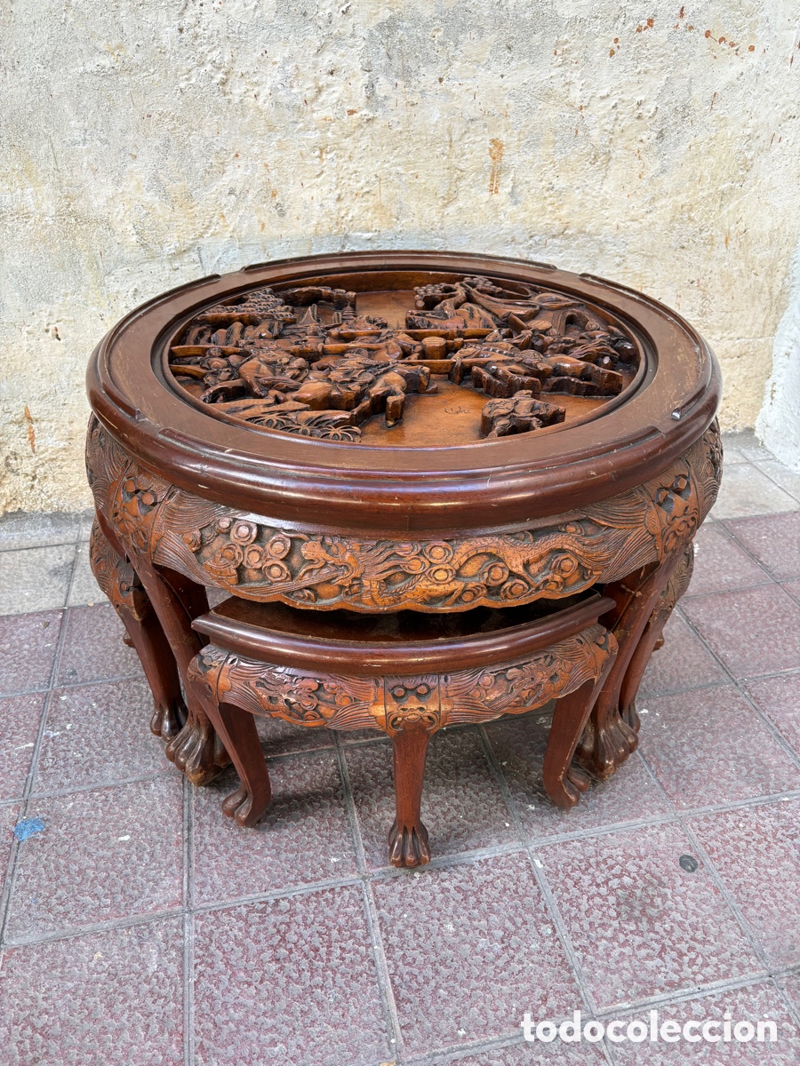 Antig&uuml;edades: Mesa baja Oriental - Foto 1