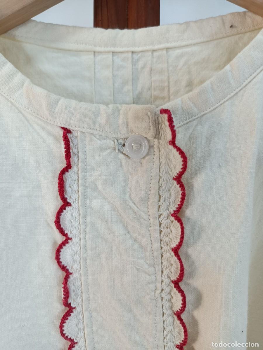 Antig&uuml;edades: ANTIGUA CAMISA DE C&Aacute;&Ntilde;AMO - Foto 6