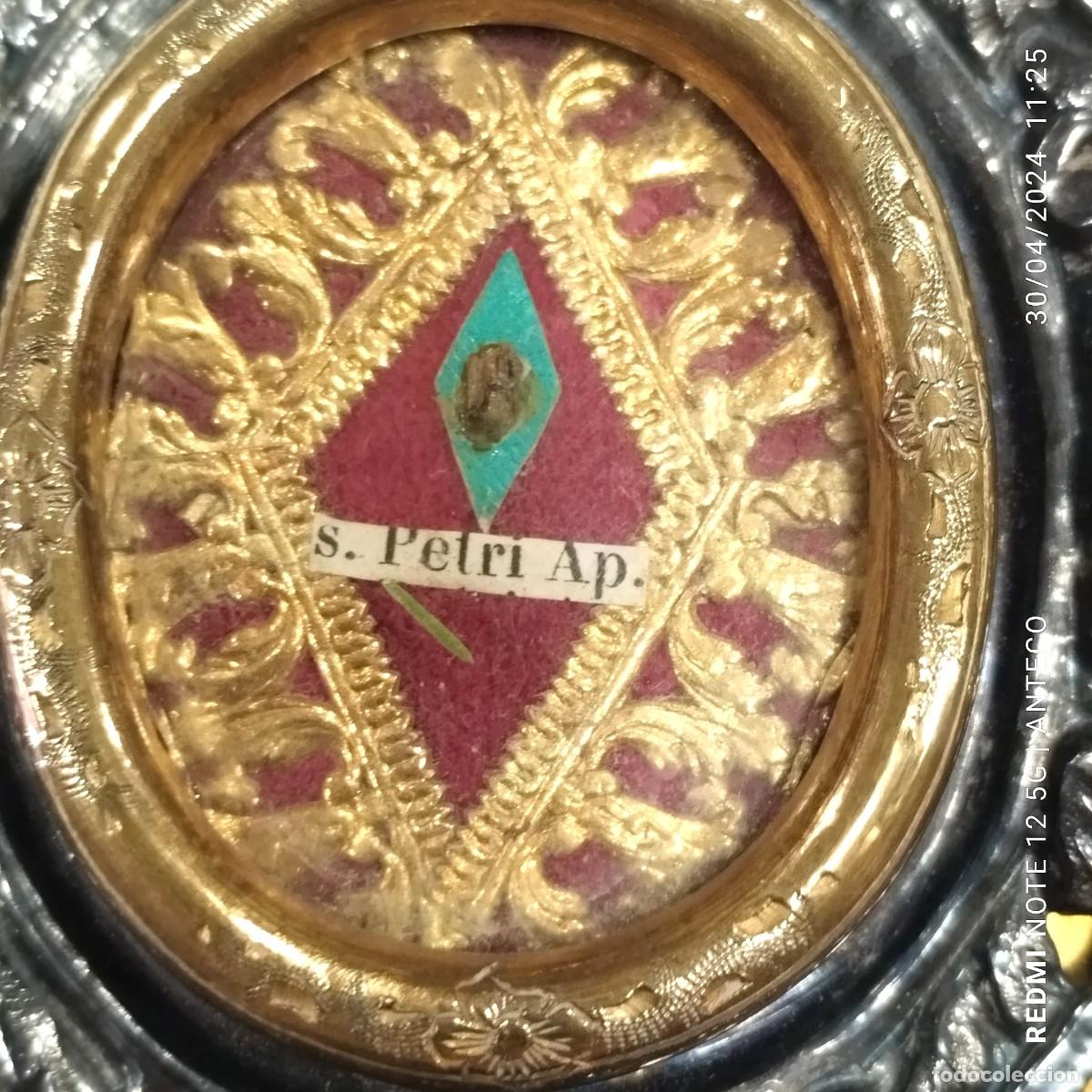 Antig&uuml;edades: RELICARIO DE S. PETRI AP. - Foto 3