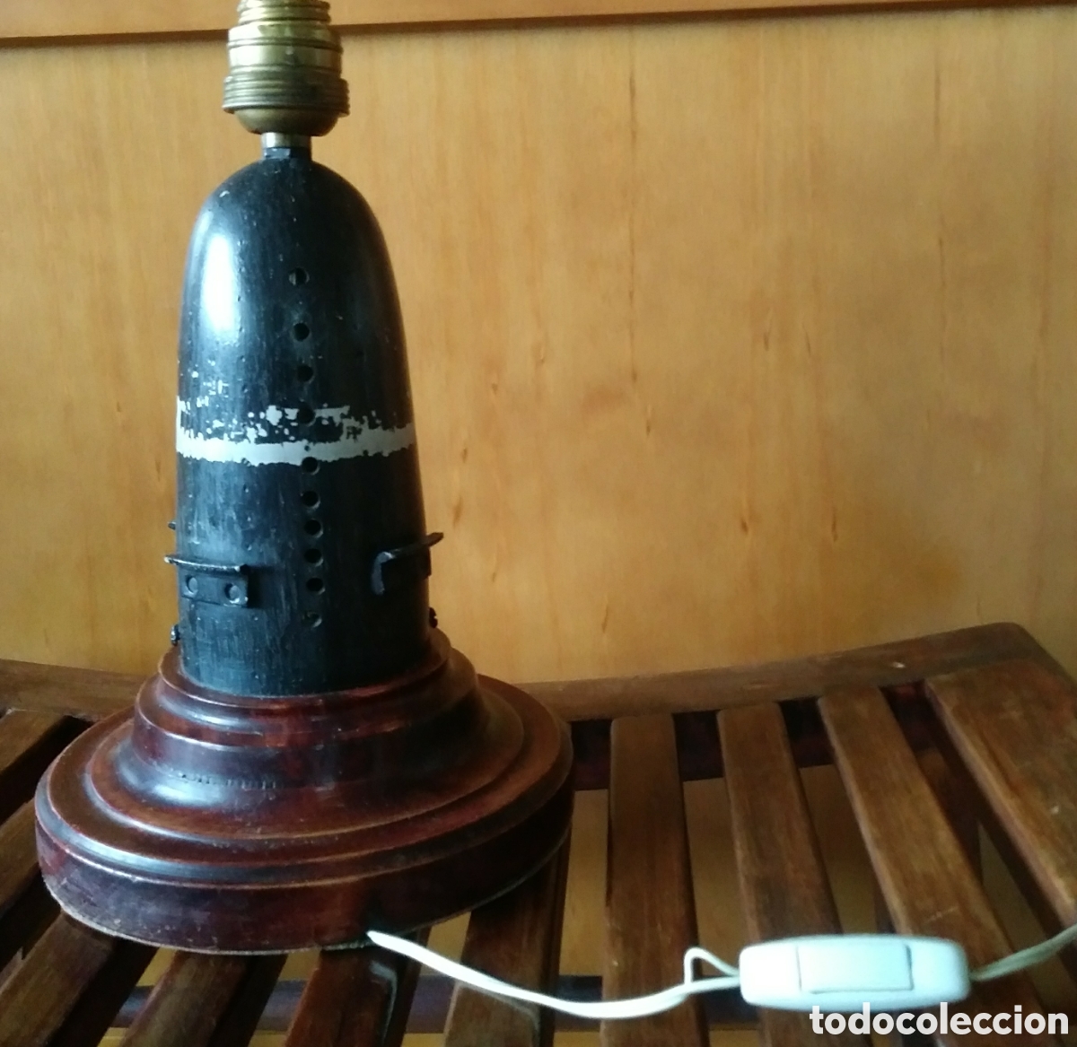 Antig&uuml;edades: lampara espoletaaaaaaaa - Foto 1