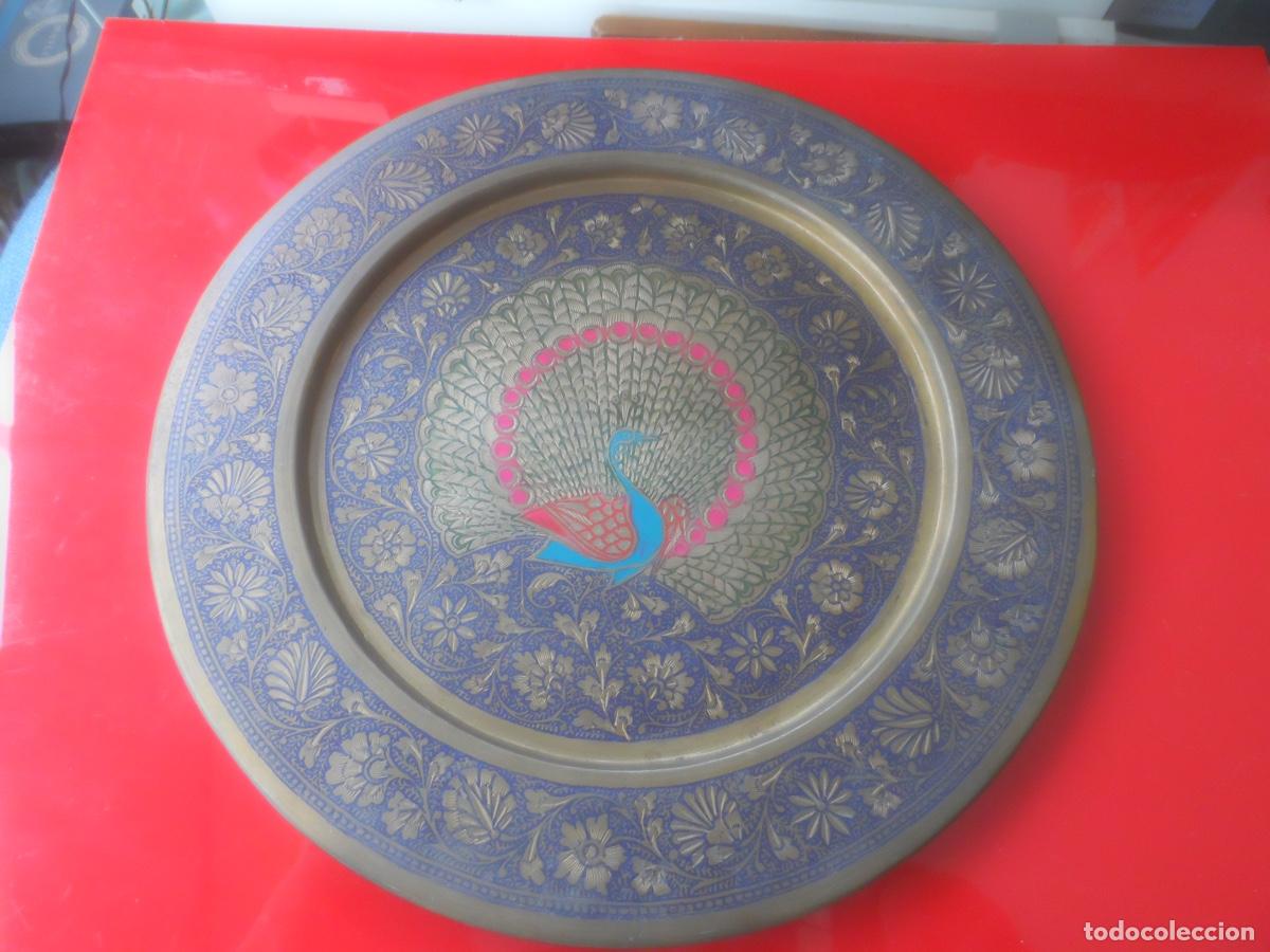 Antig&uuml;edades: PLATO COBRE EGIPCIO 24 CMS - Foto 1