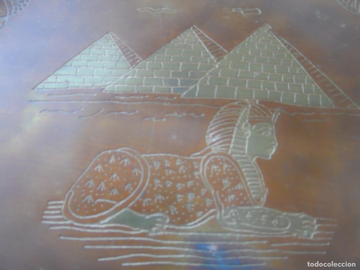 Antig&uuml;edades: PLATO COBRE EGIPCIO 15 CMS - Foto 2