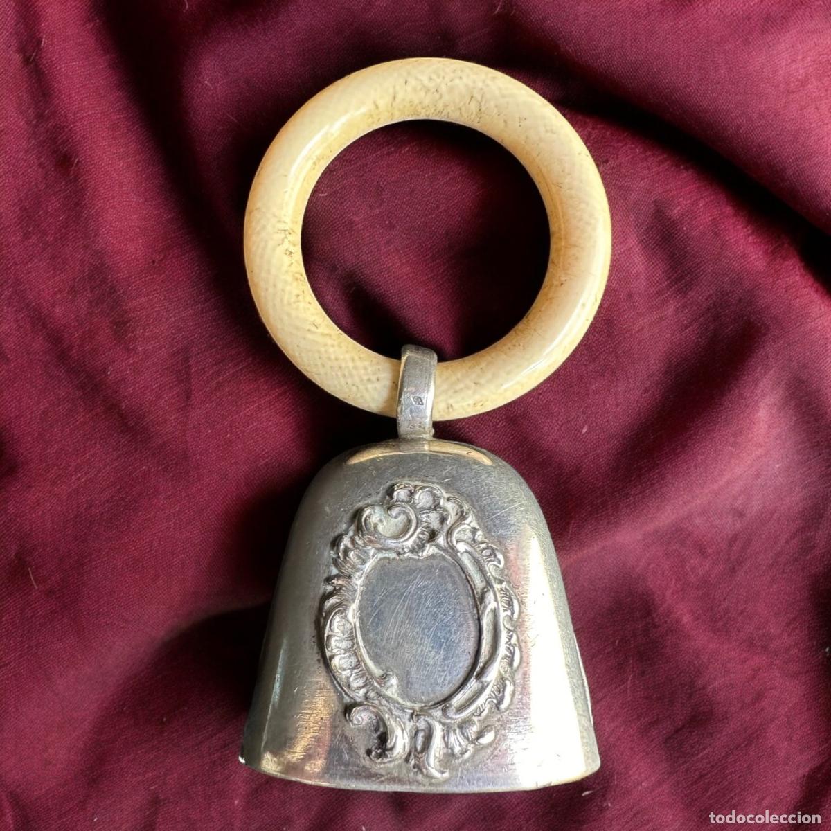 Antig&uuml;edades: SONAJERO ANTIGUO DE PLATA ( 2482 ) - Foto 1