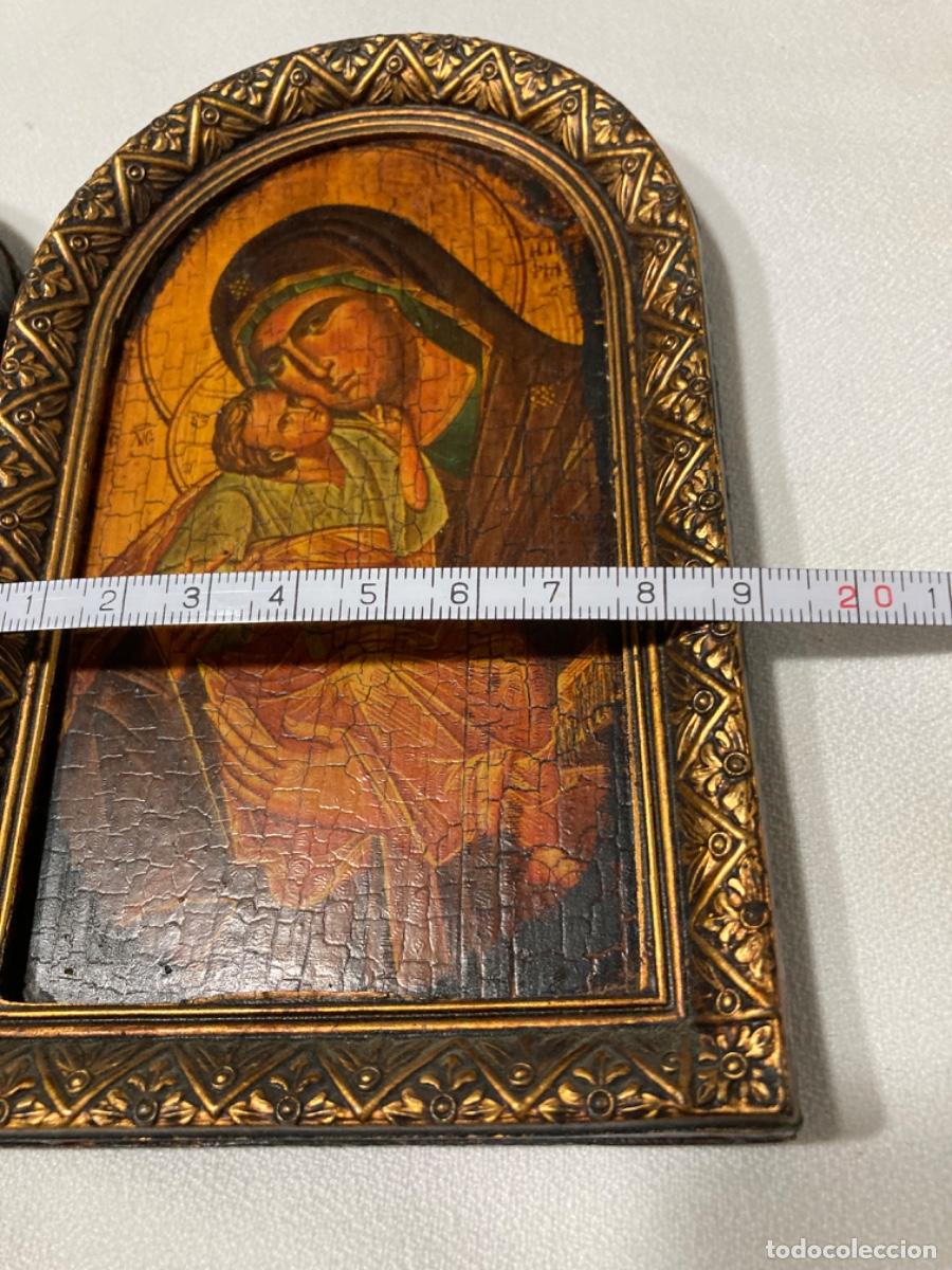 Antig&uuml;edades: D&Iacute;PTICO PANTOCRATOR Y VIRGEN - Foto 14