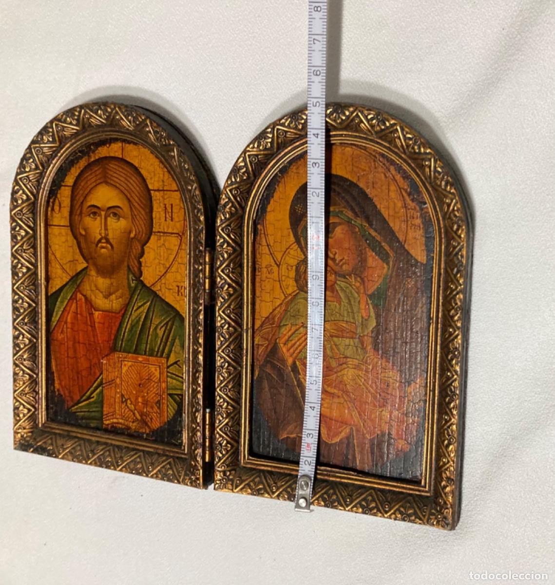 Antig&uuml;edades: D&Iacute;PTICO PANTOCRATOR Y VIRGEN - Foto 15