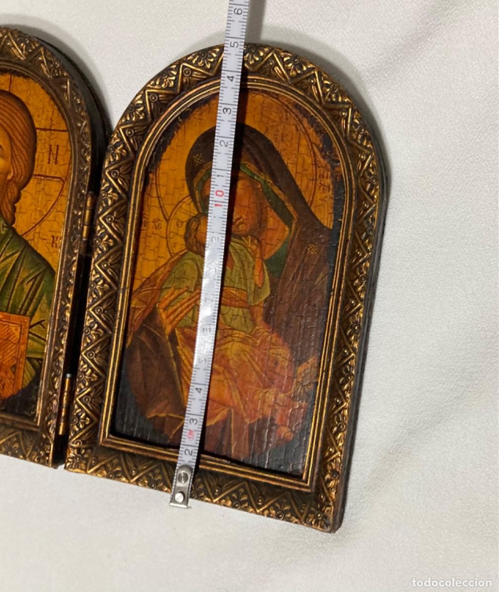 Antig&uuml;edades: D&Iacute;PTICO PANTOCRATOR Y VIRGEN - Foto 16