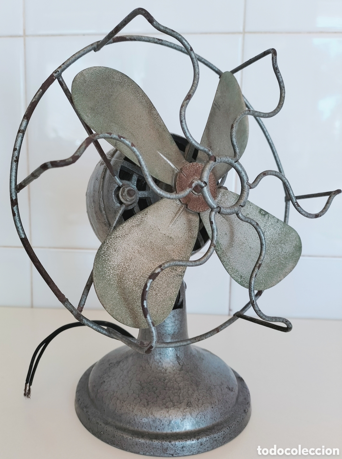 Antig&uuml;edades: VENTILADOR ANTIGUO 1910/20 - Foto 3