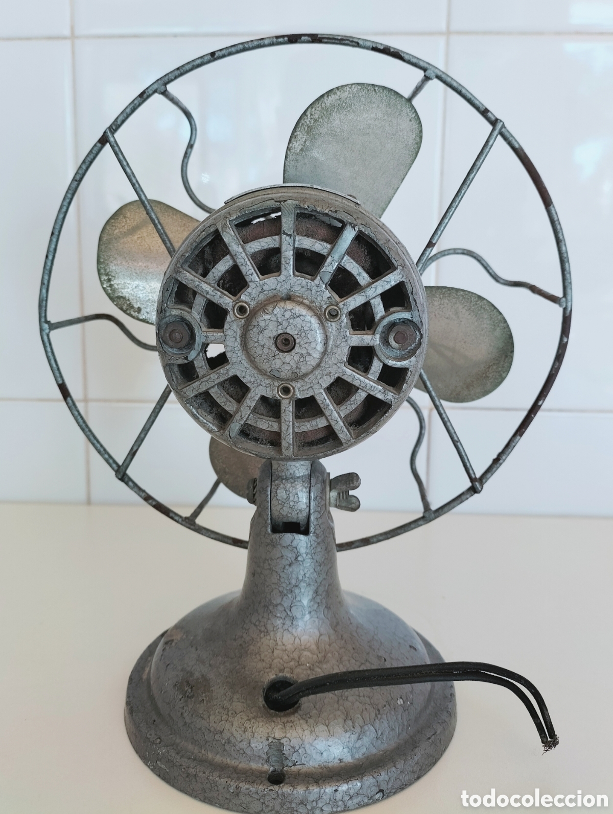 Antig&uuml;edades: VENTILADOR ANTIGUO 1910/20 - Foto 7