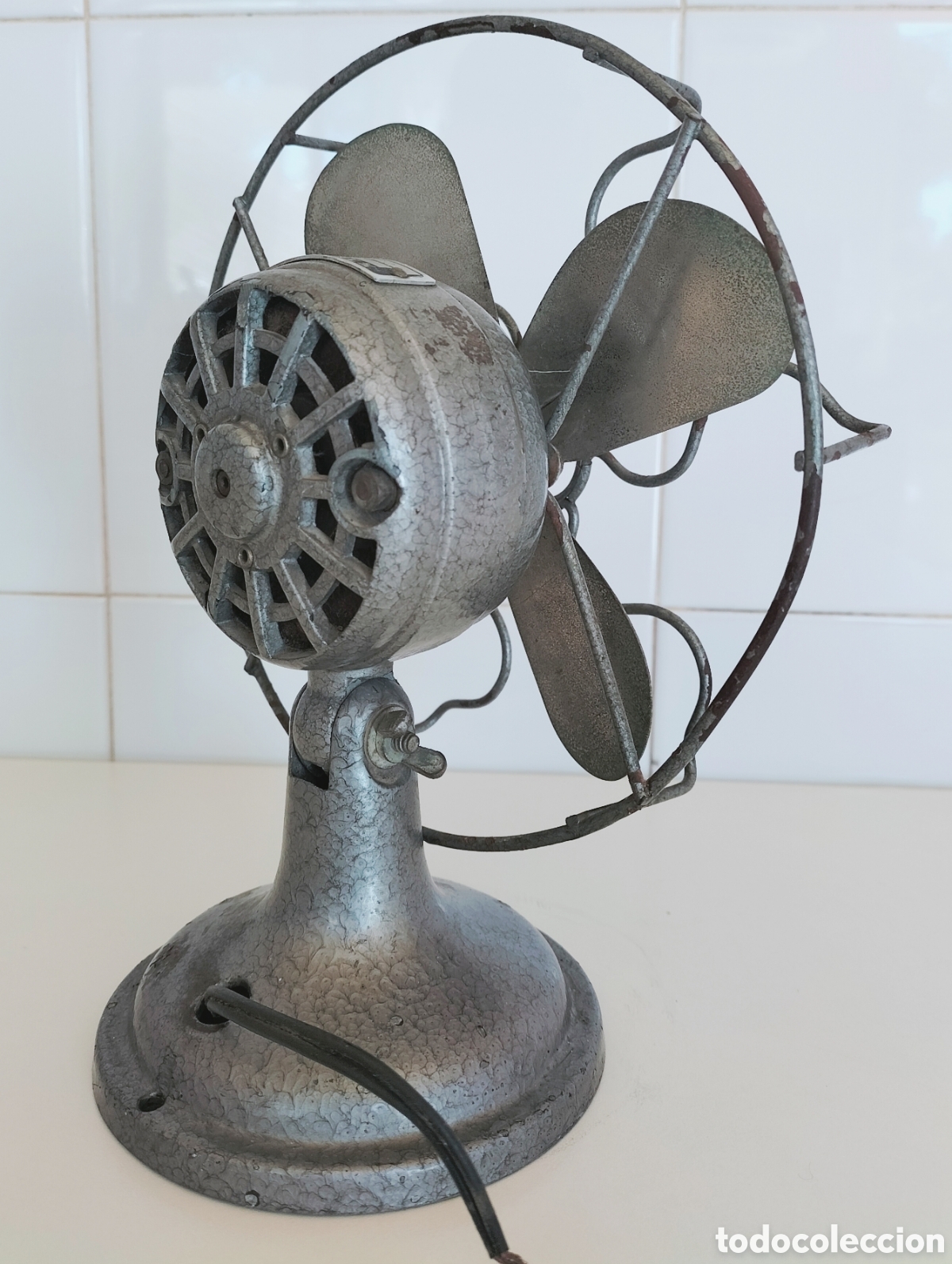 Antig&uuml;edades: VENTILADOR ANTIGUO 1910/20 - Foto 8