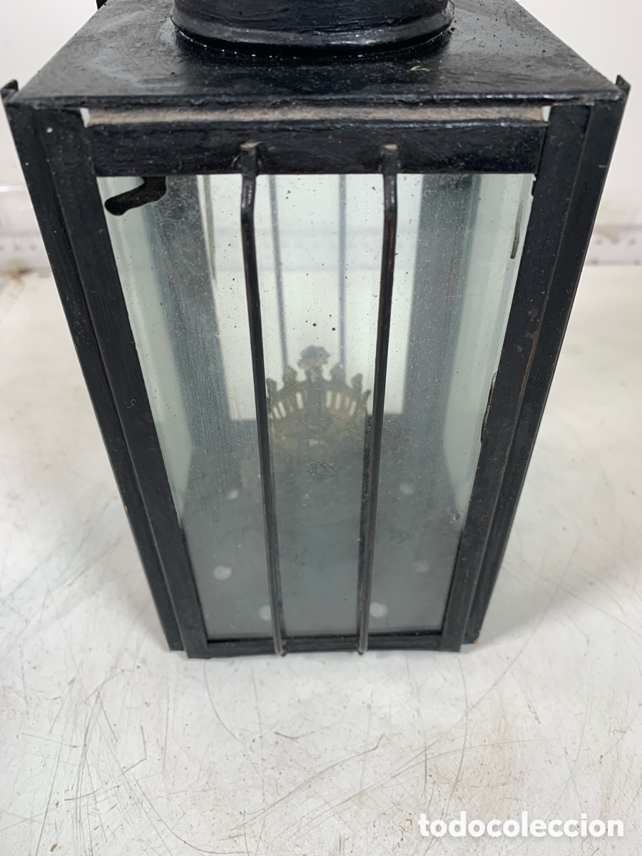 Antig&uuml;edades: 01_Farol porta velas - Foto 5