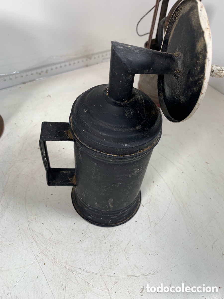 Antig&uuml;edades: 01_ Lote l&aacute;mparas de carburo - Foto 14