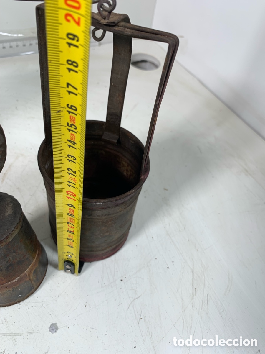 Antig&uuml;edades: 01_ Lote l&aacute;mparas de carburo - Foto 19