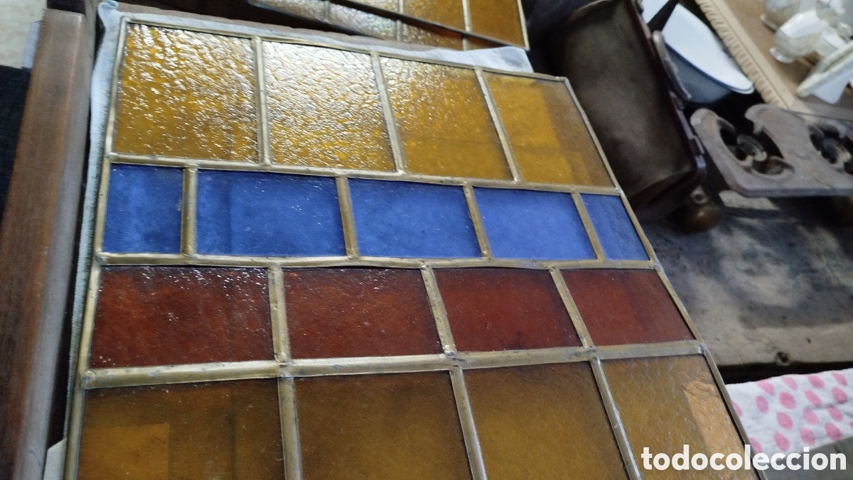 Antig&uuml;edades: Vidrieras emplomadas - Foto 2