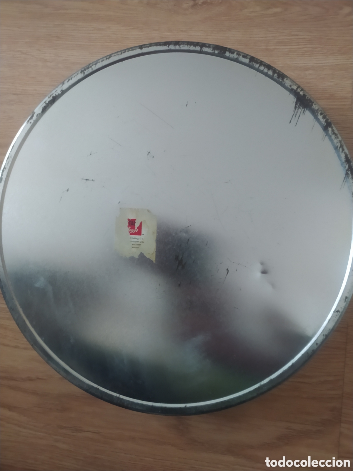 Antig&uuml;edades: Bandeja Kelloggs metalica - Foto 2