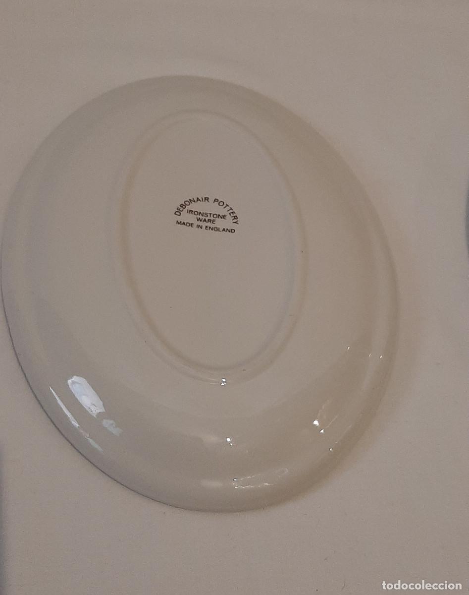 Antig&uuml;edades: 2 fuentes de Debonair Pottery Ironstone - Foto 5