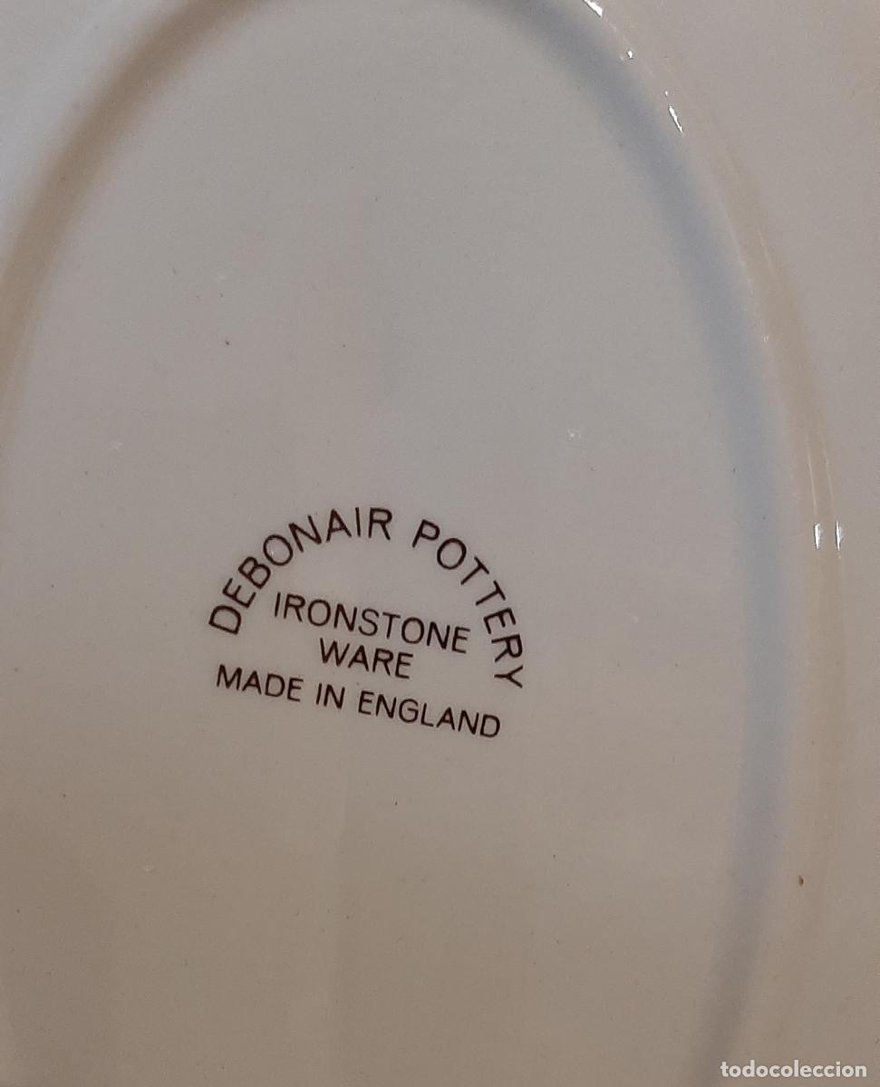 Antig&uuml;edades: 2 fuentes de Debonair Pottery Ironstone - Foto 6