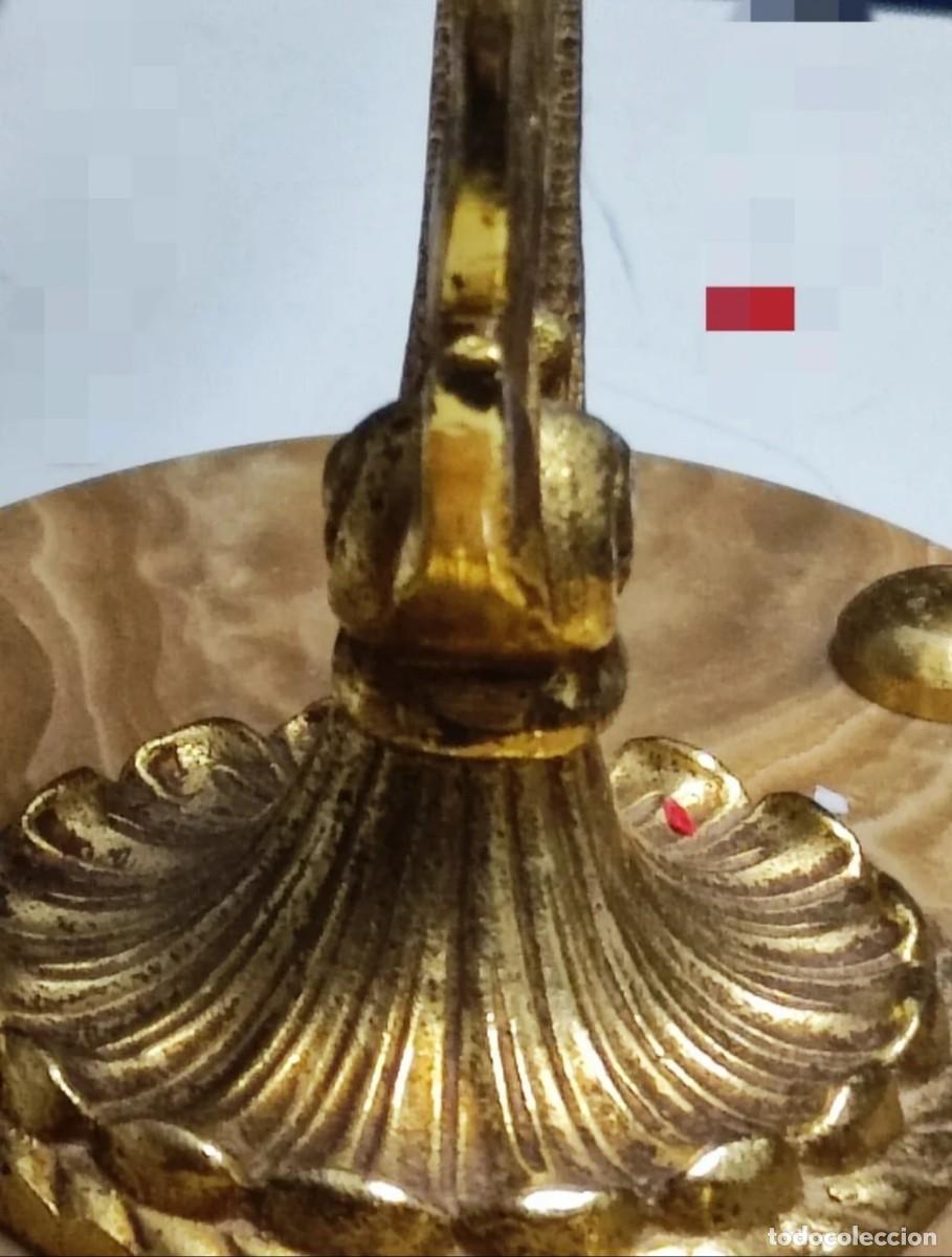 Antig&uuml;edades: Pareja de candelabros - Foto 3