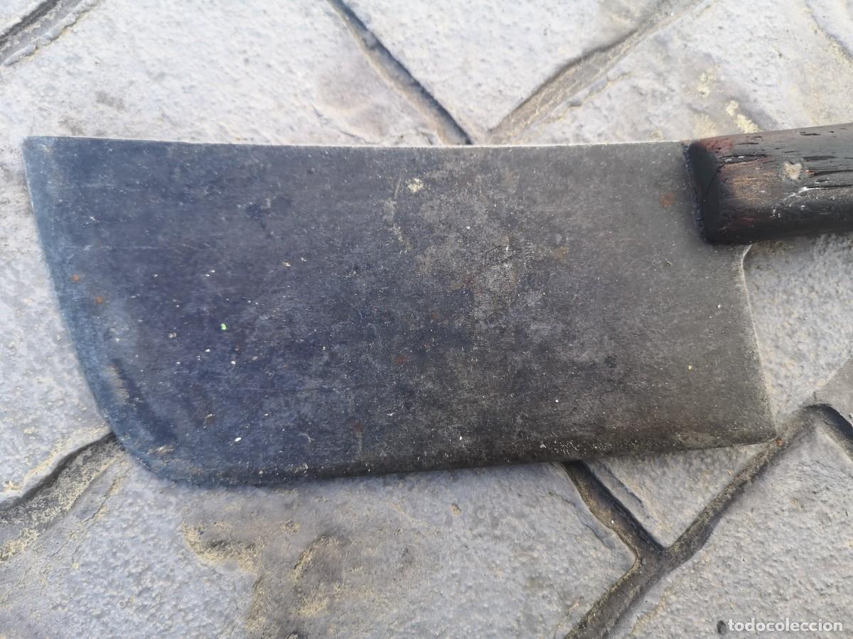 Antig&uuml;edades: cuchillo carnicero, a&ntilde;os 60 - Foto 3