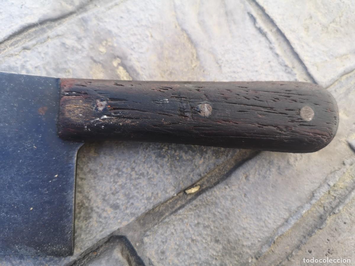 Antig&uuml;edades: cuchillo carnicero, a&ntilde;os 60 - Foto 4