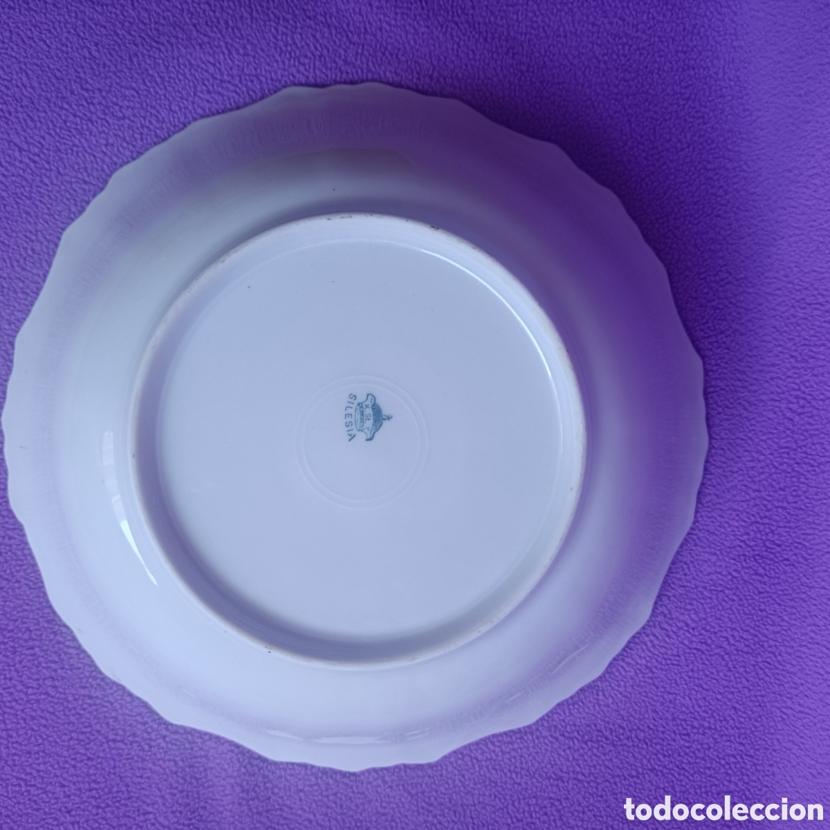 Antig&uuml;edades: Fuente de porcelana - Foto 4