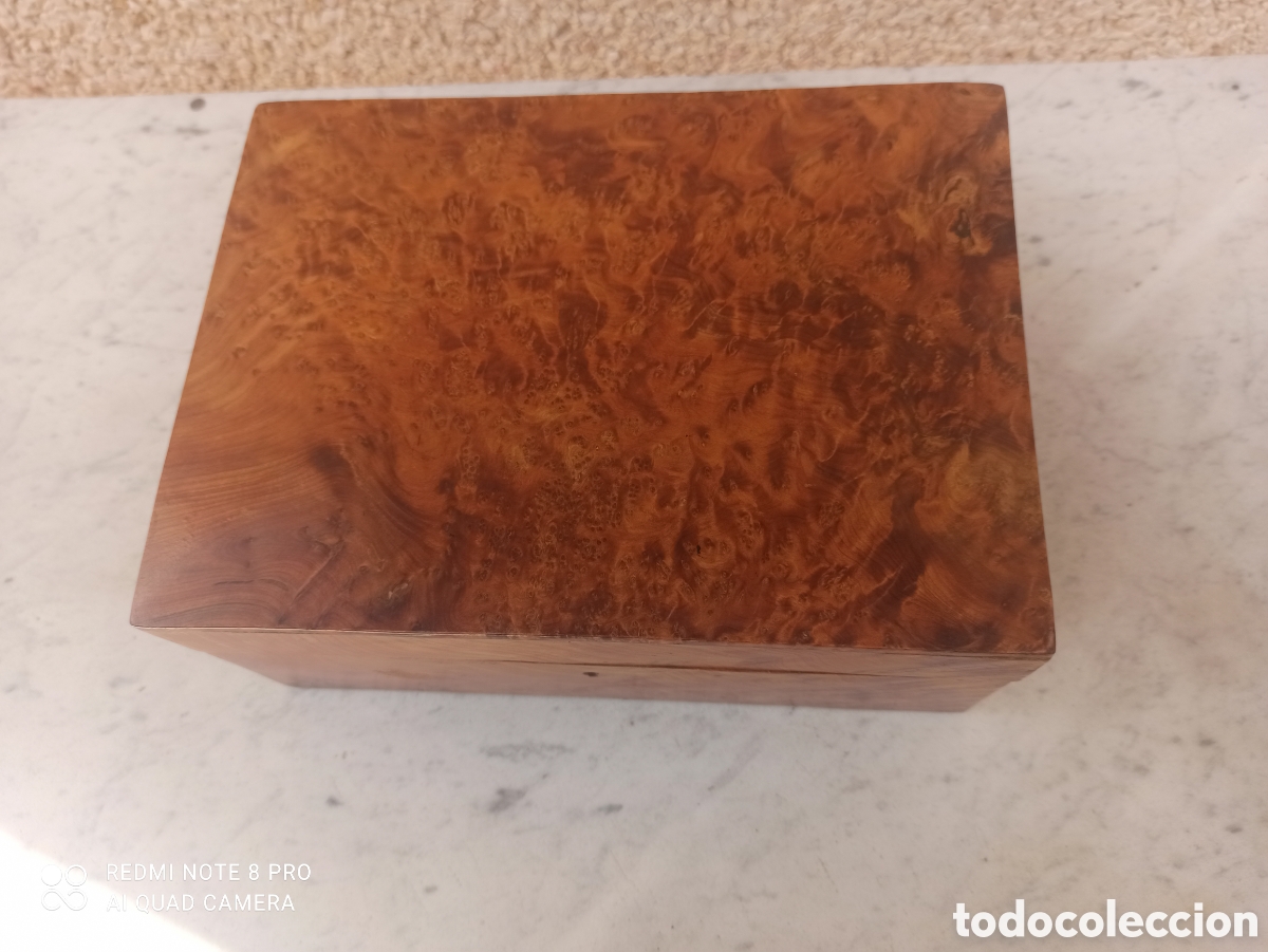 Antig&uuml;edades: Espectacular caja antigua de t&eacute;. Impecable - Foto 7