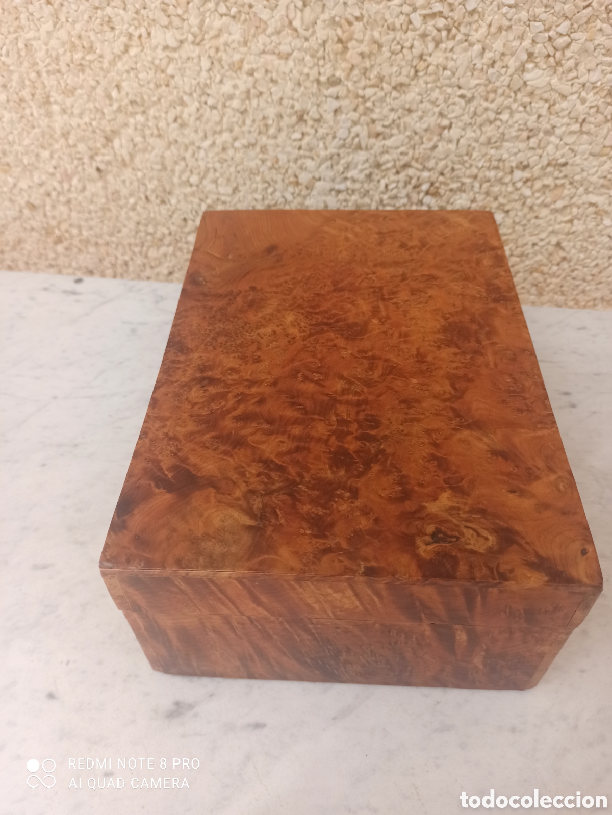 Antig&uuml;edades: Espectacular caja antigua de t&eacute;. Impecable - Foto 9