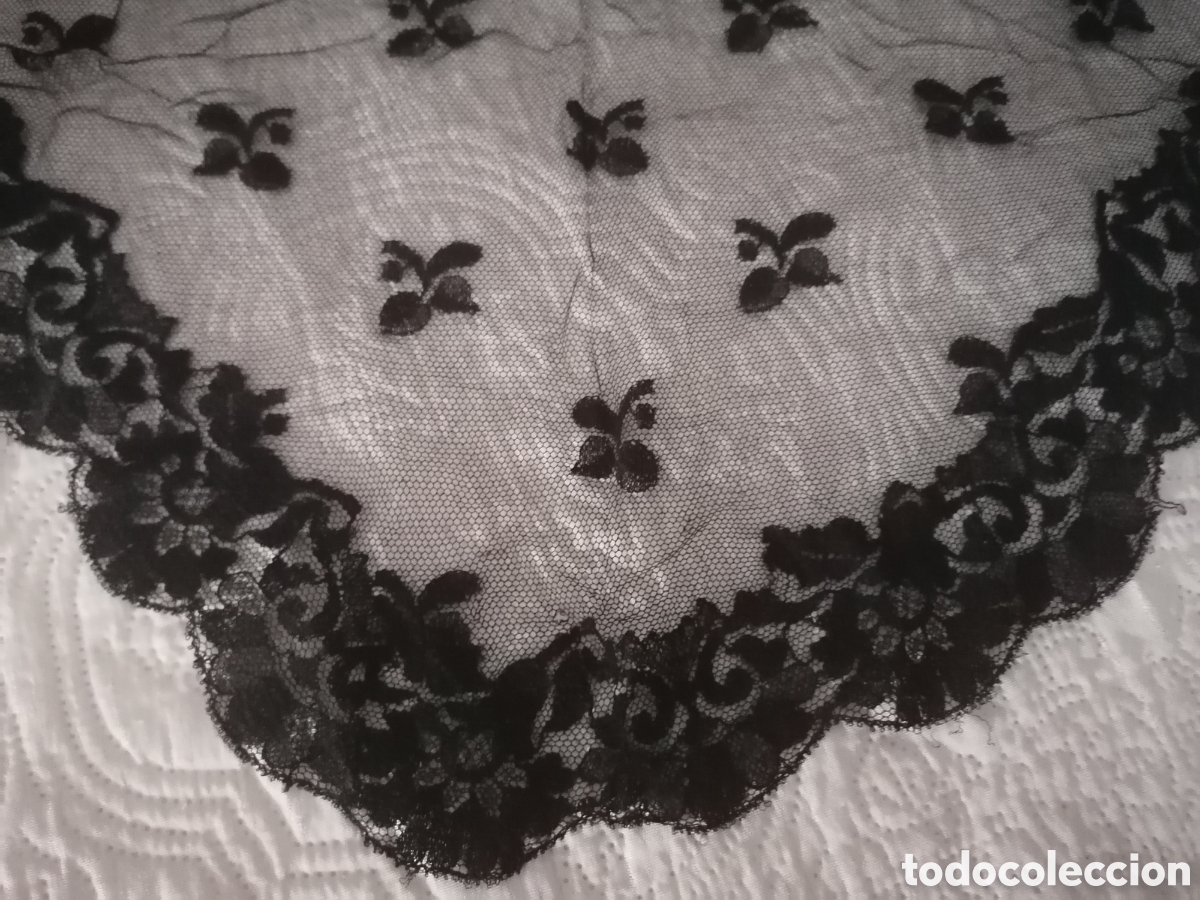 Antig&uuml;edades: Velo o mantilla para misa - Foto 2