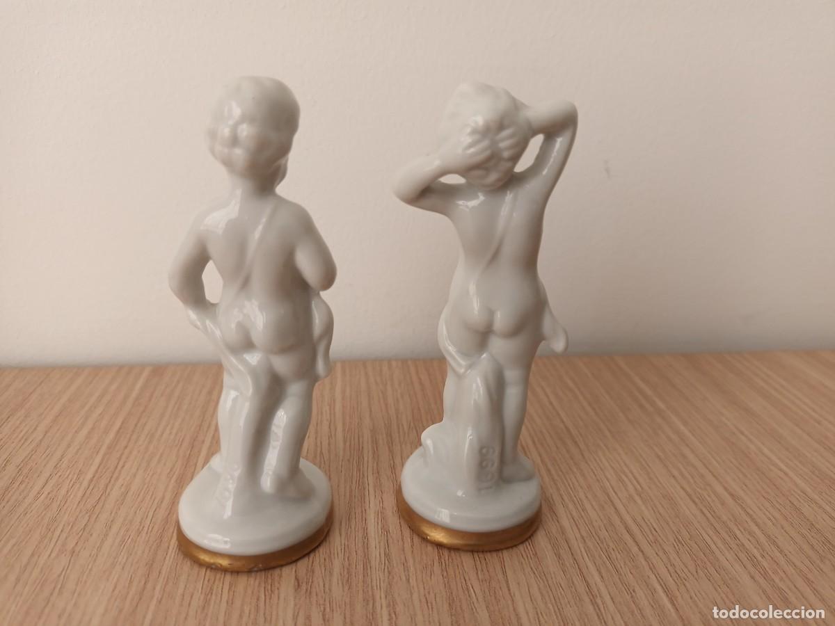 Antig&uuml;edades: DOS FIGURAS NUMERADAS -1696 Y 1699 Y SELLADAS. - Foto 7