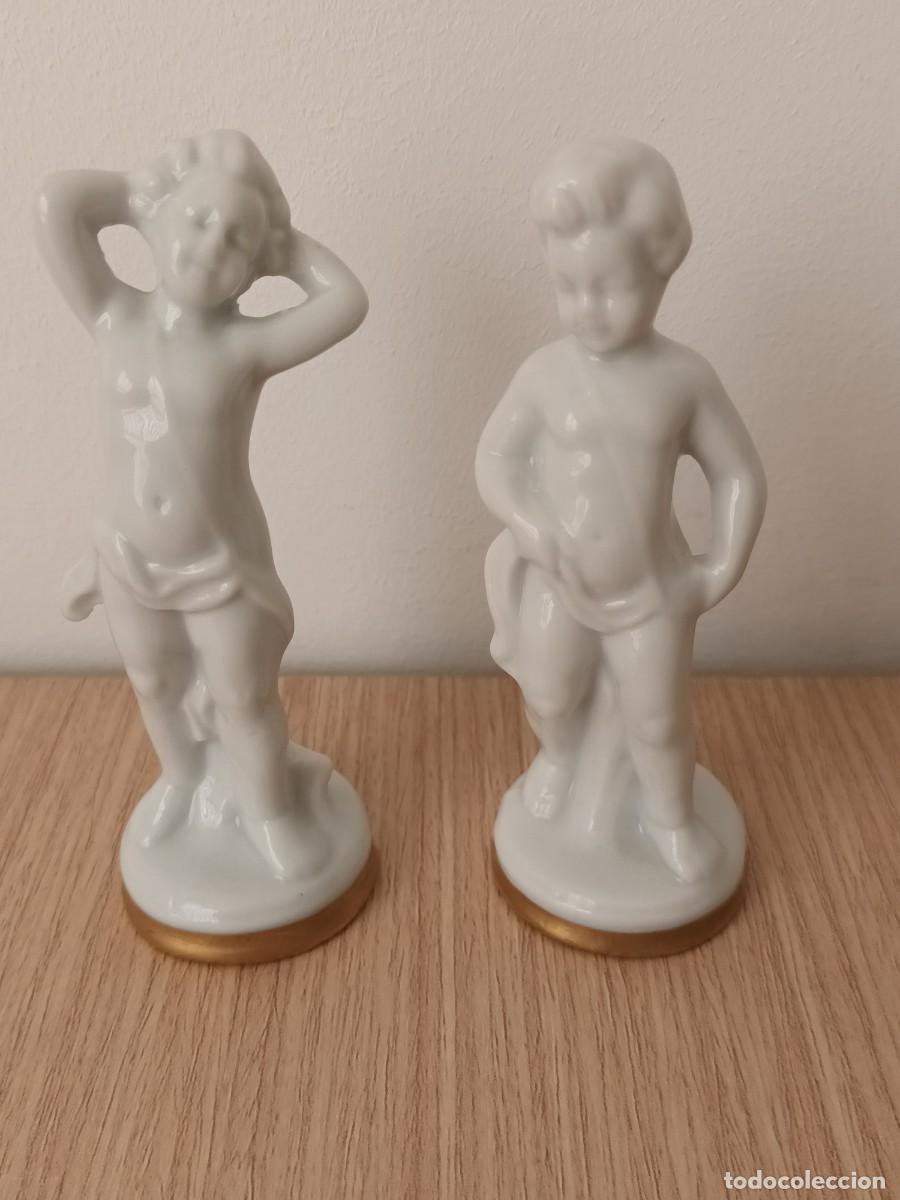 Antig&uuml;edades: DOS FIGURAS NUMERADAS -1696 Y 1699 Y SELLADAS. - Foto 12