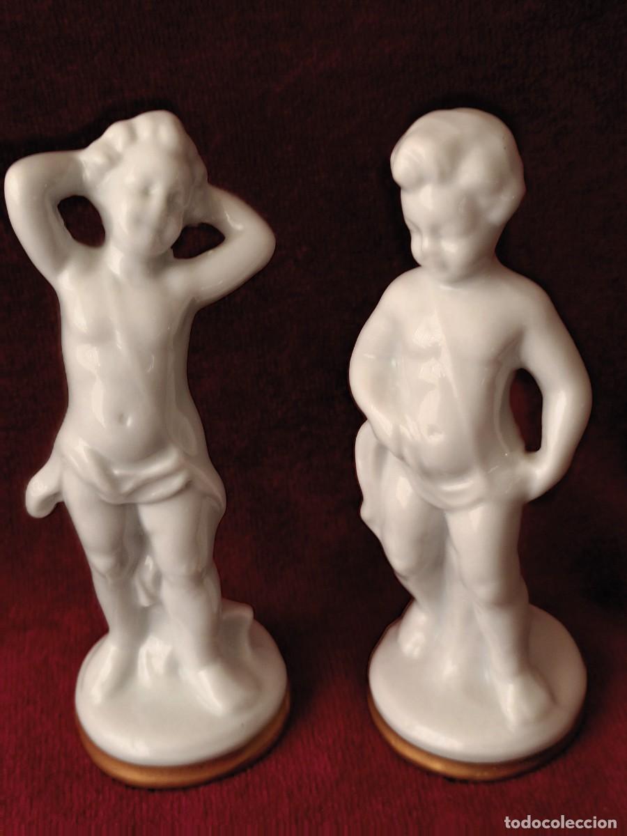 Antig&uuml;edades: DOS FIGURAS NUMERADAS -1696 Y 1699 Y SELLADAS. - Foto 14