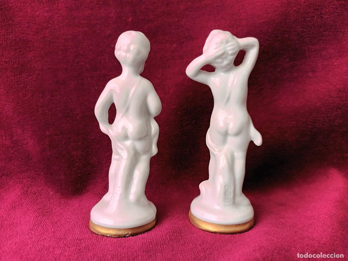 Antig&uuml;edades: DOS FIGURAS NUMERADAS -1696 Y 1699 Y SELLADAS. - Foto 17
