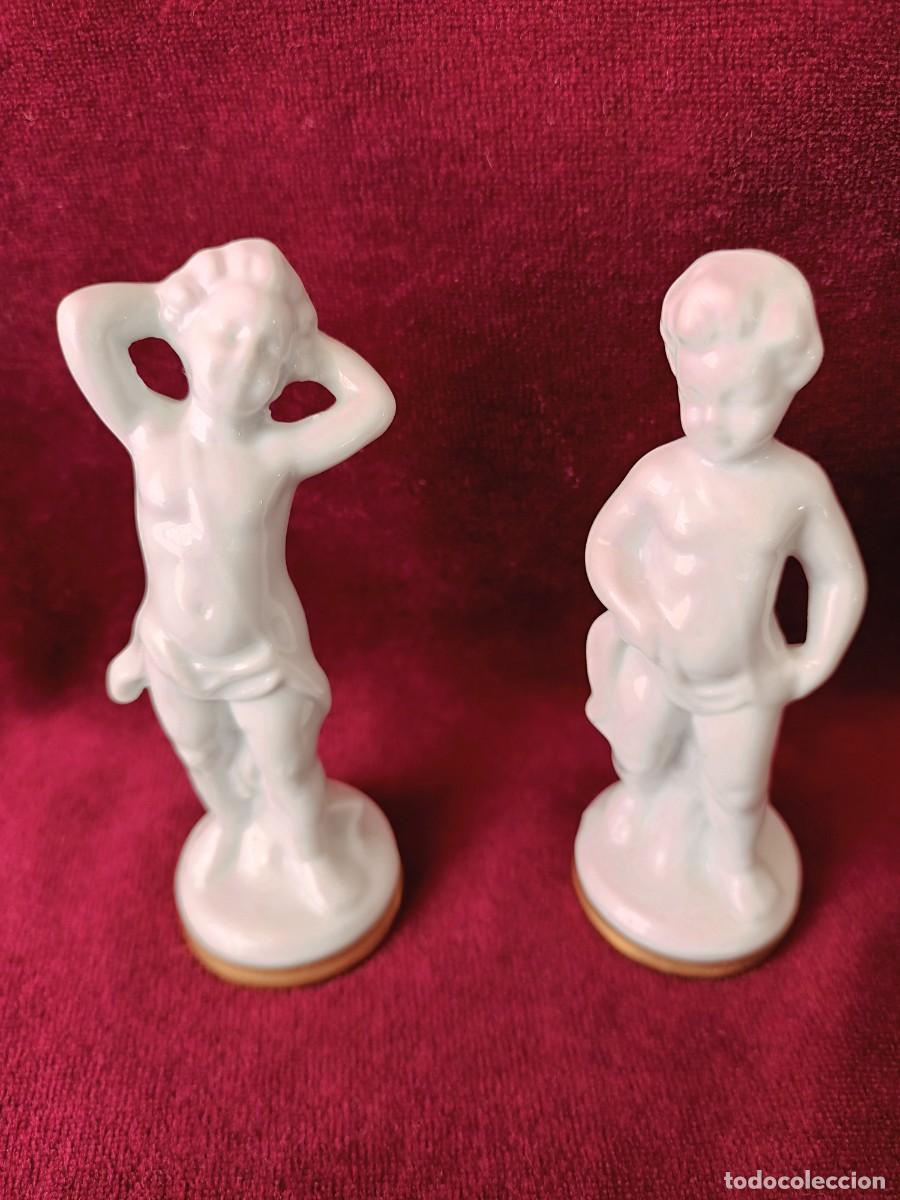 Antig&uuml;edades: DOS FIGURAS NUMERADAS -1696 Y 1699 Y SELLADAS. - Foto 18