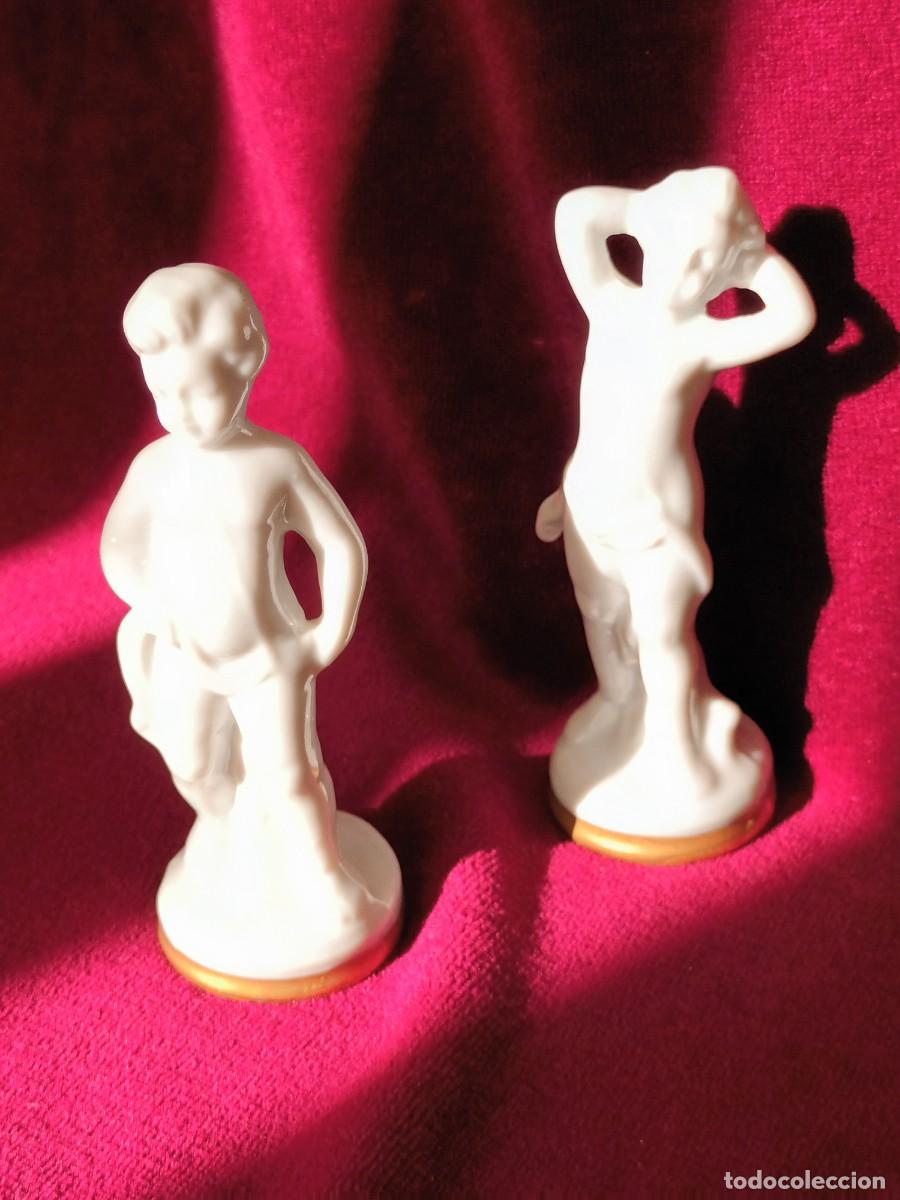 Antig&uuml;edades: DOS FIGURAS NUMERADAS -1696 Y 1699 Y SELLADAS. - Foto 26